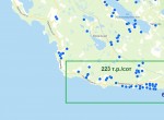 Цена участков у Финского залива в Выборгском районе.