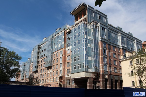 Квартиры в новом жилом комплексе на берегу Малой Невки