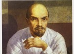 Кузьма Петров-Водкин. Портрет В.И. Ленина. 1934 г.
